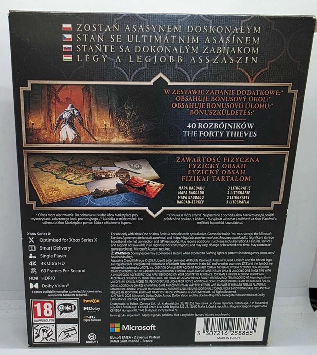 Gra Assassins Creed Mirage Launch Edition Xbox Series X