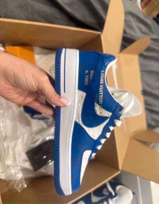 Air force louis vuitton - ORIGINAL, com fatura de compra