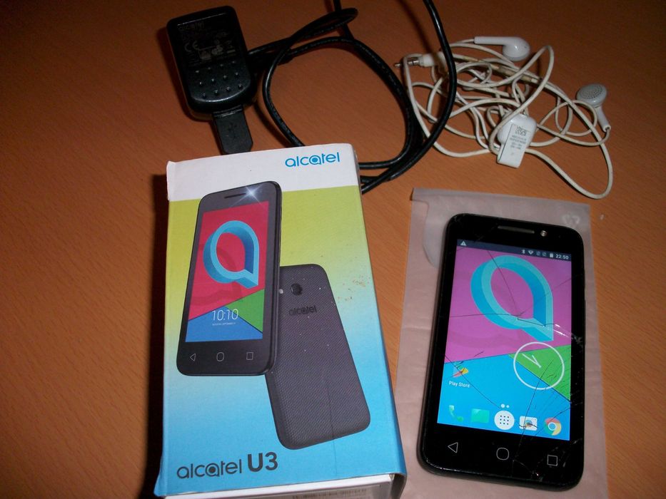 Telemóvel Alcatel U3 3G - 4GB para peças
