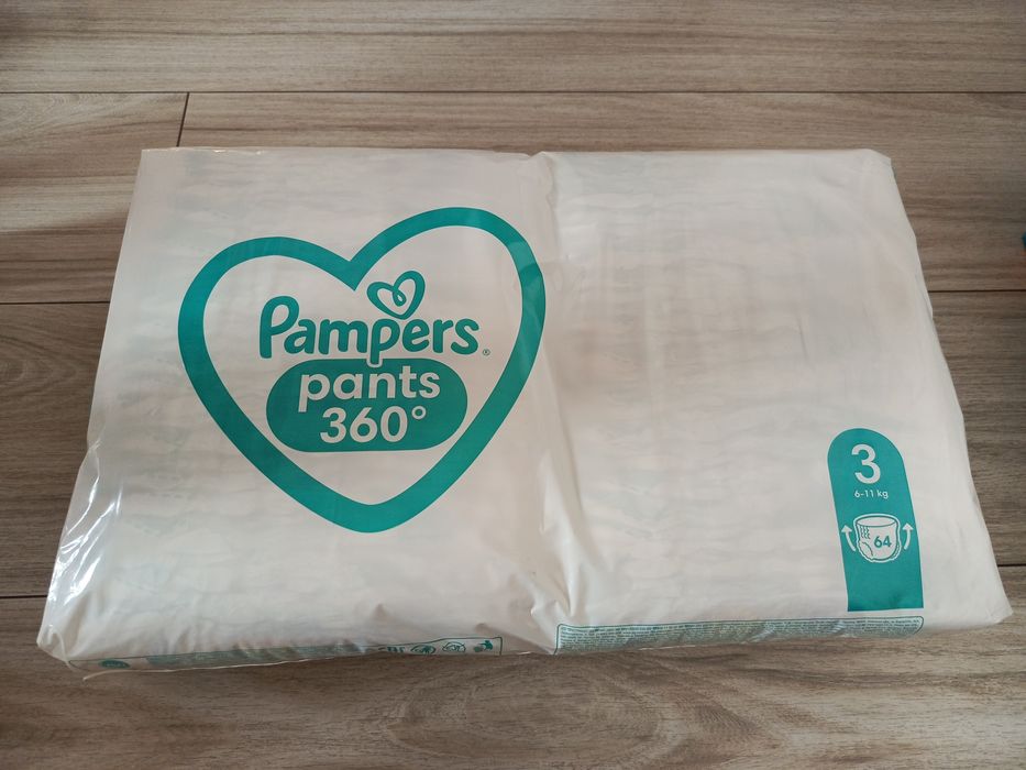 Pampers pants 3 64sztuki cała paczka 6-11kg