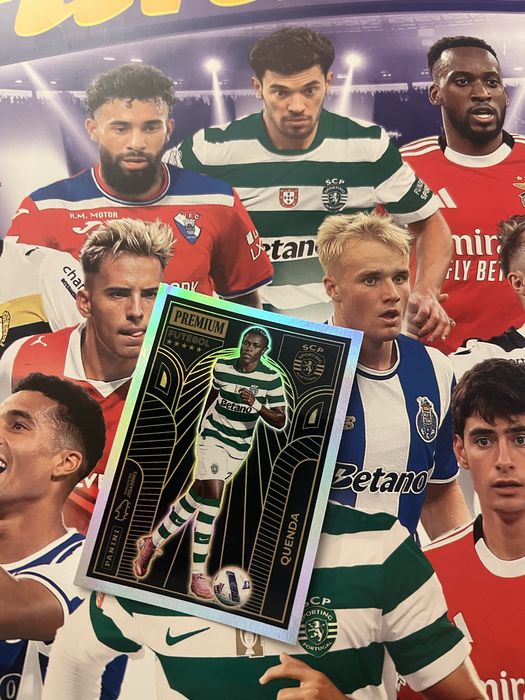 Cromo Geovany Quenda  “Premium” Coleção Futebol 2025/26