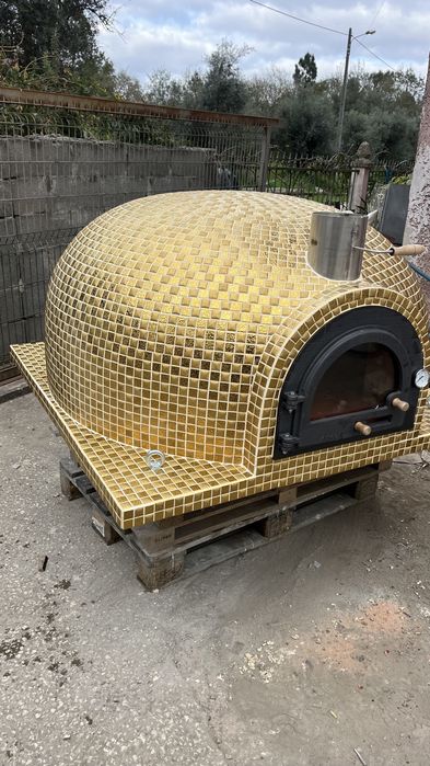 Forna a lenha para pizzaria