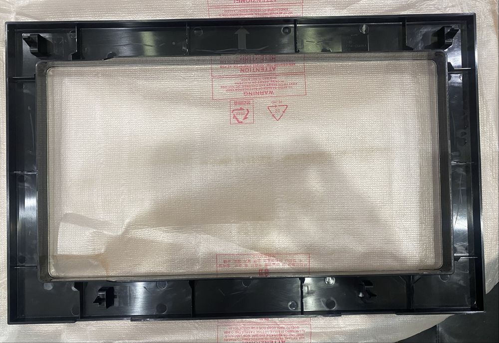 Рамка для вбудовування мікрохв печі Samsung DE64-01416A нерж ст