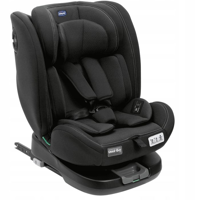 Fotelik obrotowy Chicco Unico Evo i-Size 0-36 kg 40-150 cm Black isofix