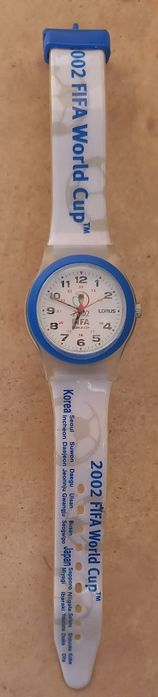 Relógio novo de pulso da Lorus Mundial 2002