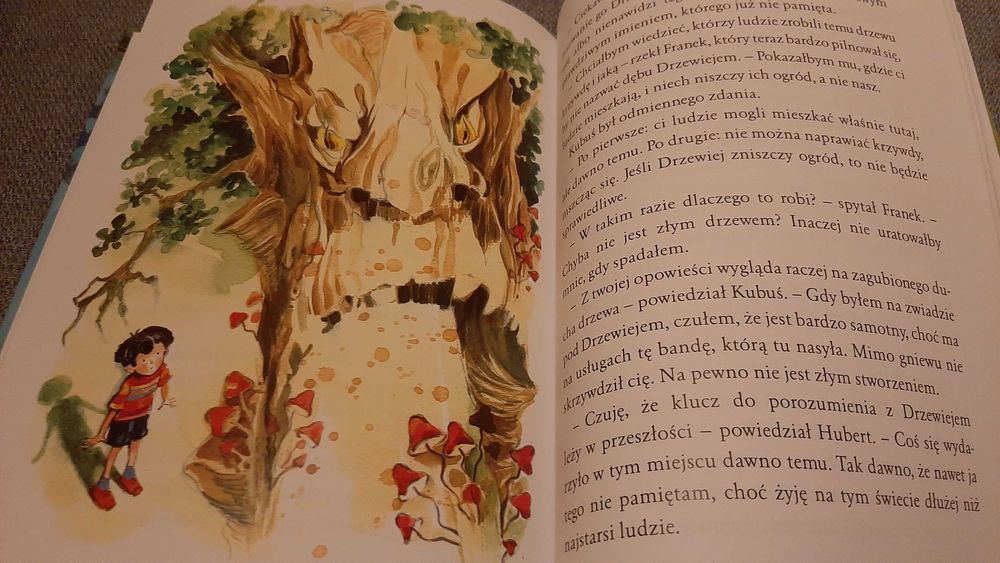 Franek i duch drzewa Lech Zaciura il Alicja Rybicka Wydawnictwo Skrzat