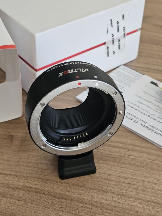 Adaptador Viltrox EF-EOS M Autofocus (Novo - nunca usado)