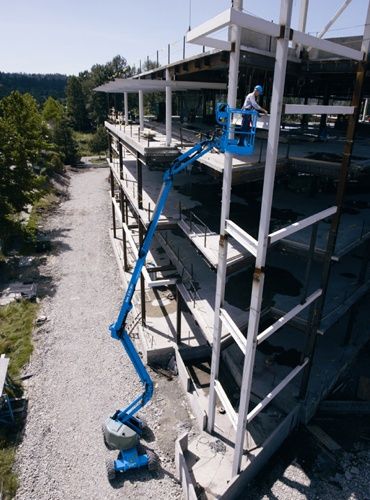 Podnośnik,  zwyżka 18 m , genie z 51