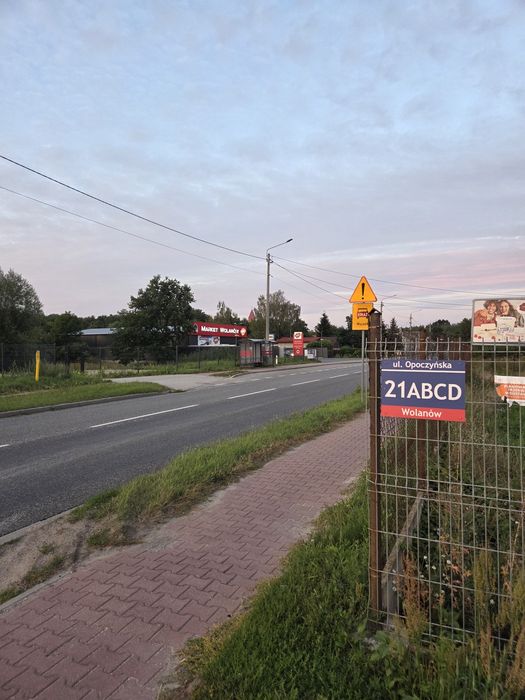 Sprzedam działkę budowlaną w CENTRUM Wolanowa z gotowym projektem domu PRYWATNIE - Więcej