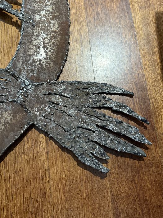 Duża zawieszka metaloplastyka baba jaga