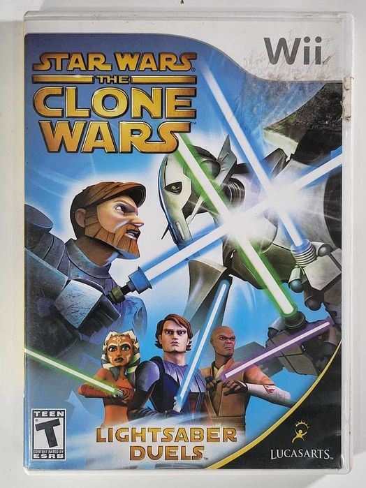 Star Wars The Clone Wars Lightsaber Duels / Gra Nintnedo Wii / Służew