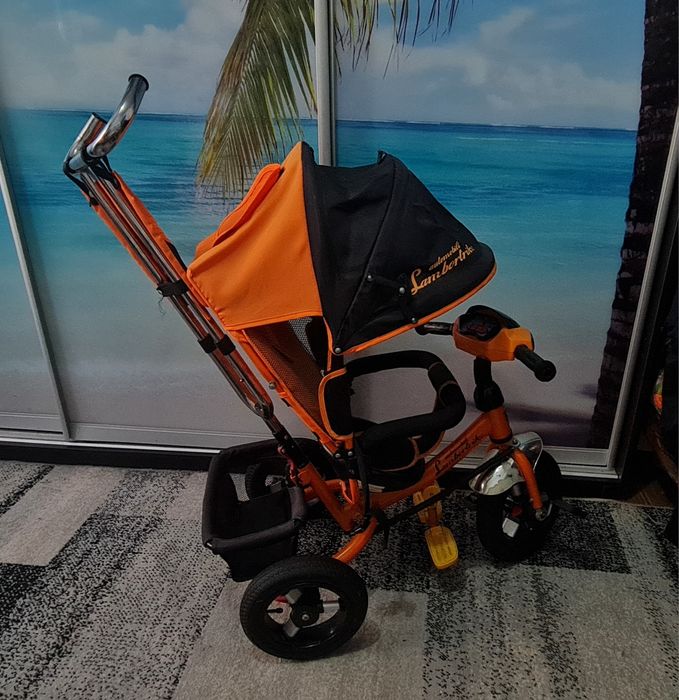 Дитячий триколісний велосипед Lambortrike — комфорт, безпека та стиль