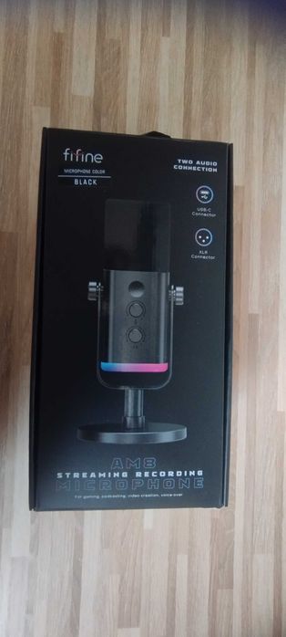 Oryginalny mikrofon FIFINE AM8 Czarny
