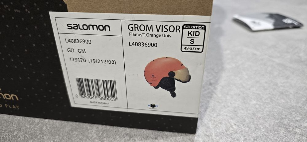 Kask narciarski junior Salomon