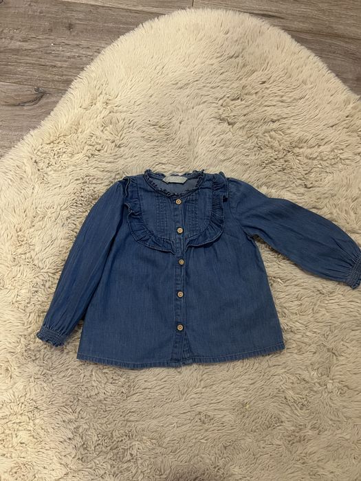 Блуза джинсова на дівчинку