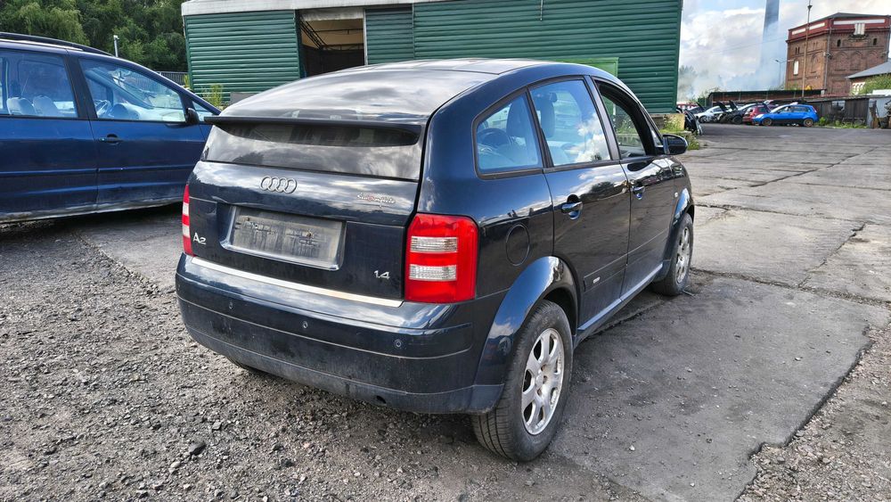Audi A2 1.4 5F5F, Drzwi tylne lewe prawe, Części FV Transport/Dostawa