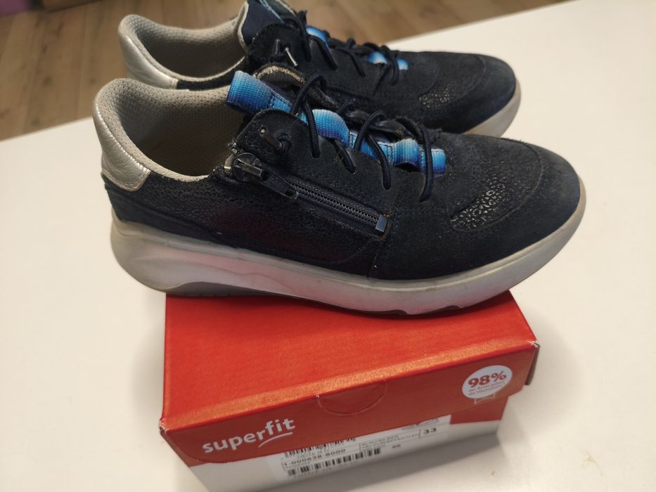 Obuwie sportowe superfit 33