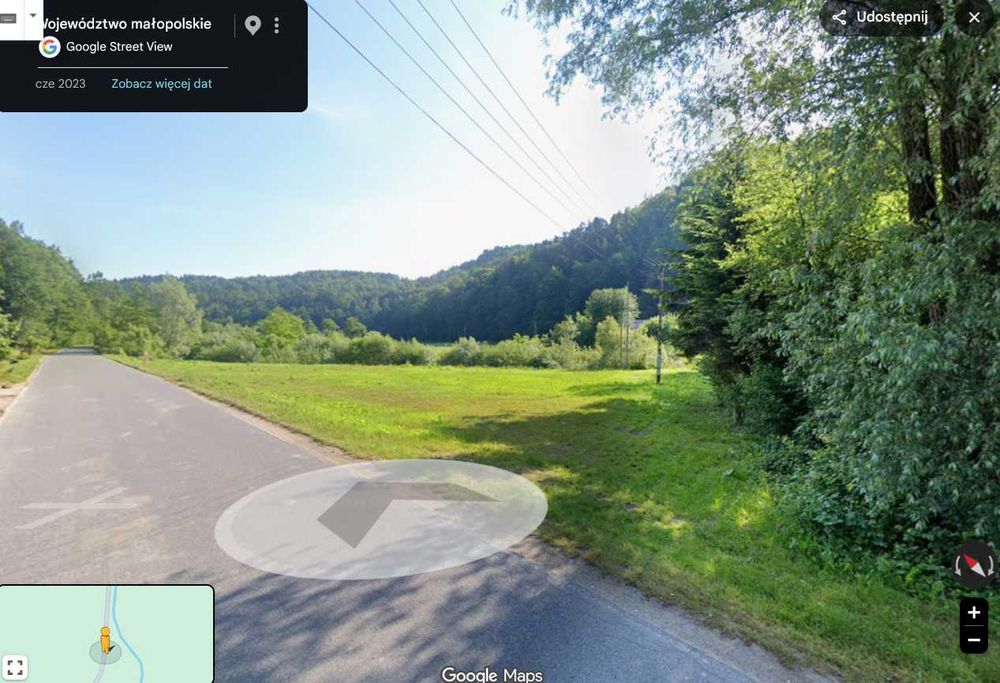 Działka rekreacyjna nad rzeką