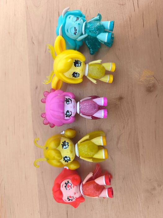 Glimmies 5 szt. figurek+ domek