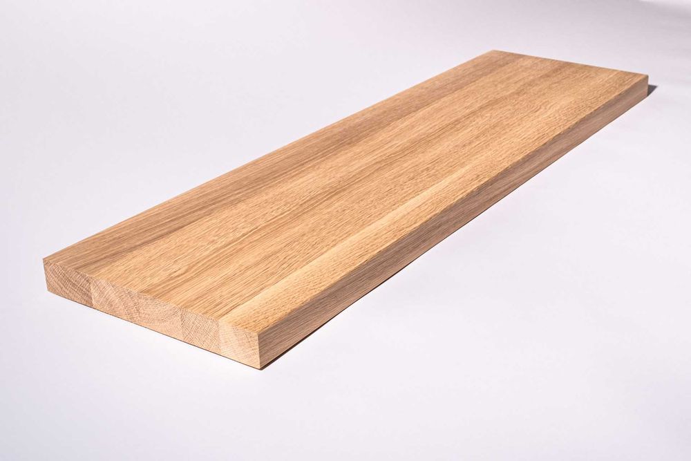 STOPIEŃ DĘBOWY lity 100x30x4 cm | DĄB AB | schody