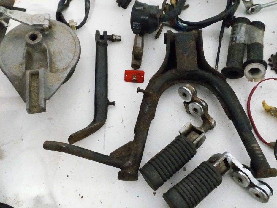 Daelim vc 125 custom części podnóżek przełącznik instalacja rozrusznik