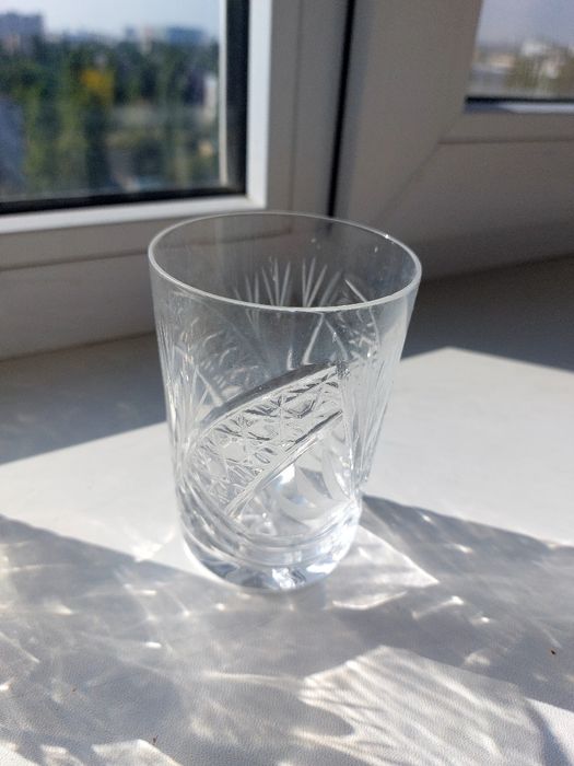 Стаканы хрустальные