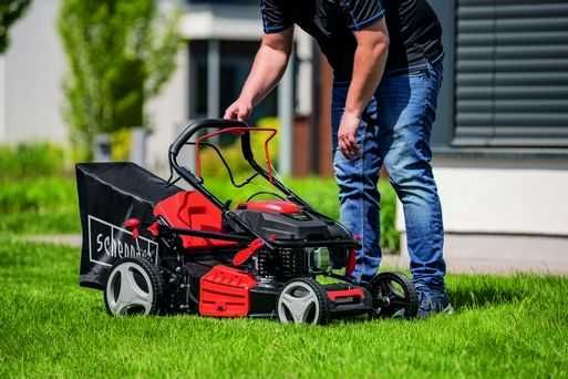 Бензинова газонокосарка Scheppach MS230-53  САМОХІДНА