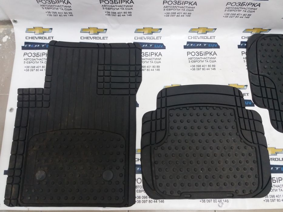 Коврики Chevrolet Bolt EUV original запчастин для авто