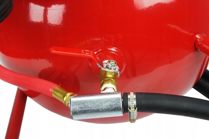 PIASKARKA MOBILNA syfonowa 76 L maska +3 dysze