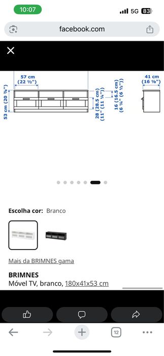 Movel branco 50€