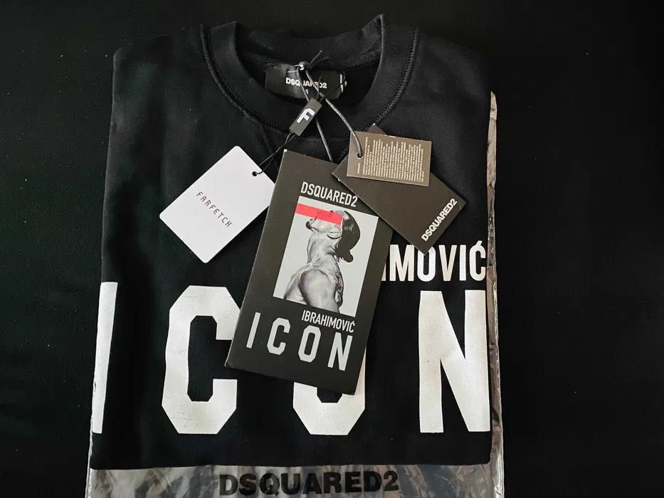 Bluza Dsquared2 Ibrahimović Icon D2xIbra oryginał