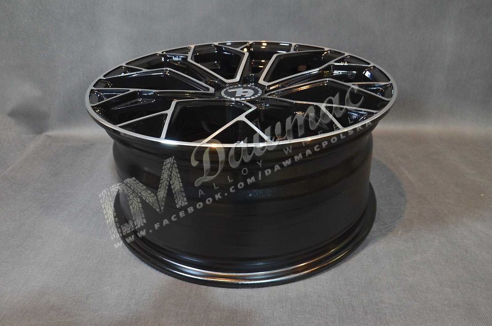 Felgi Seventy9 SCF-H 18" 8J ET45 5x112 Black Front Polished
