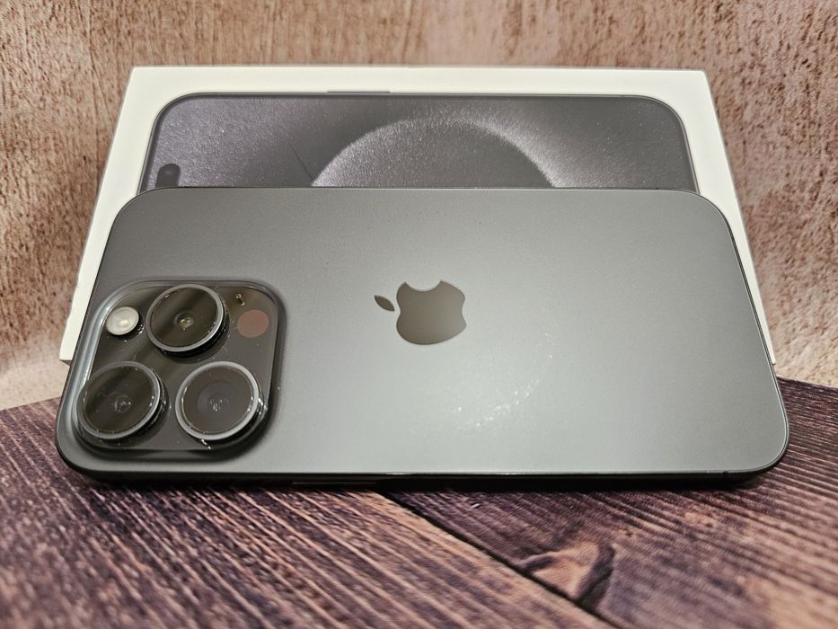 Apple iPhone 15 Pro 256Gb Black Titanium 79% з гарантією