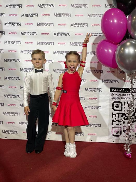 Турнірна сукня/бейсик для бальних танців, зріст 116