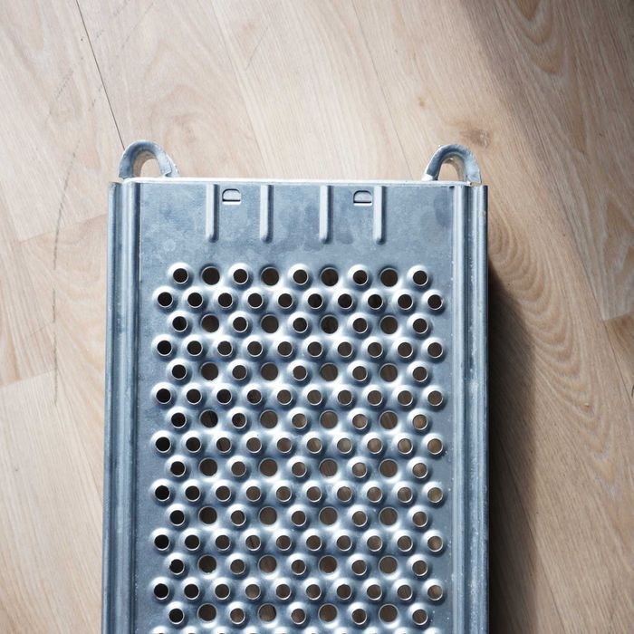 Podest pomost rusztowania stalowy nitowany typ P70 plettac pletak rusztowania rusztowanie podesty stalowe blat blaty rama