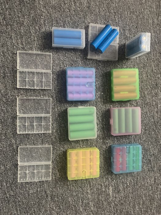 2 шт*2 -1860 + олх Футляр до акумулятора 18650