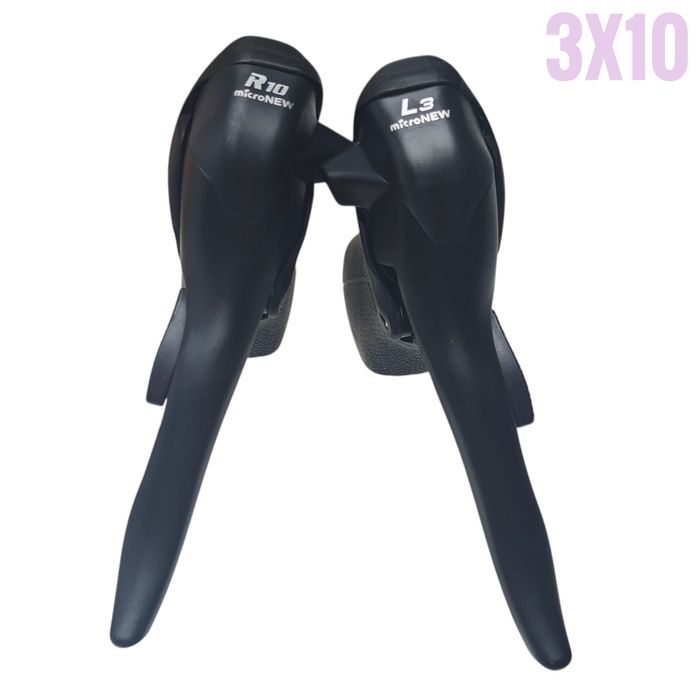 Nowe! MICRONEW 3x10 klamkomanetki manetki klamki szosowe microshift