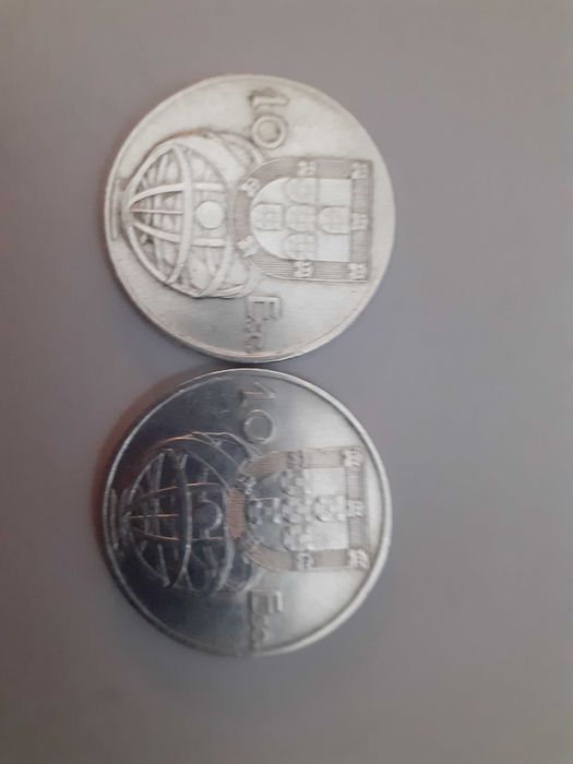 Moedas de 10 escudos