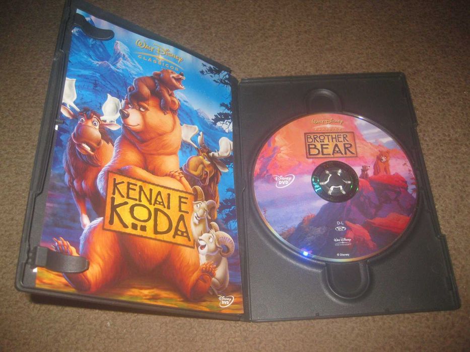 DVD "Kenai e Koda" da Walt Disney