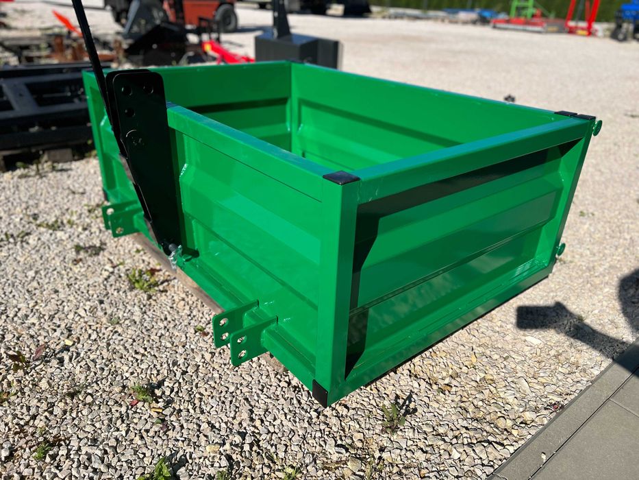 Skrzynia transportowa 1,35m/1.65m/1.85m/2.1m tuz przód/tył proszkowo malowana DOSTAWA