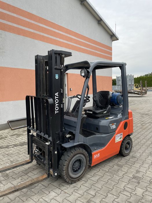 Wózek widłowy Toyota 02-8FGF15 DEMO Tylko 347mth