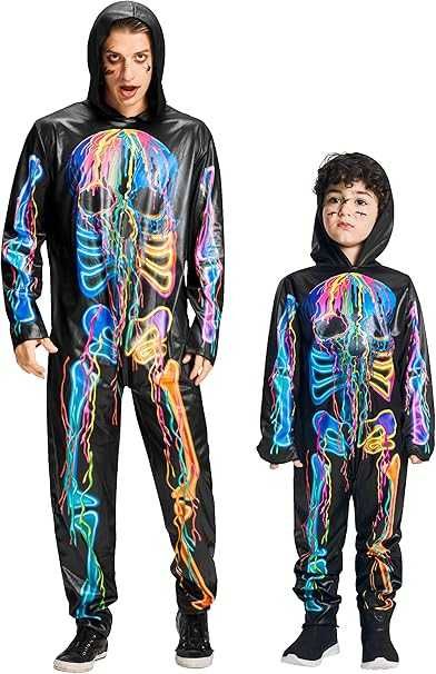 Nowy kostium szkielet / przebranie / strój /Halloween /karnawał !3381!