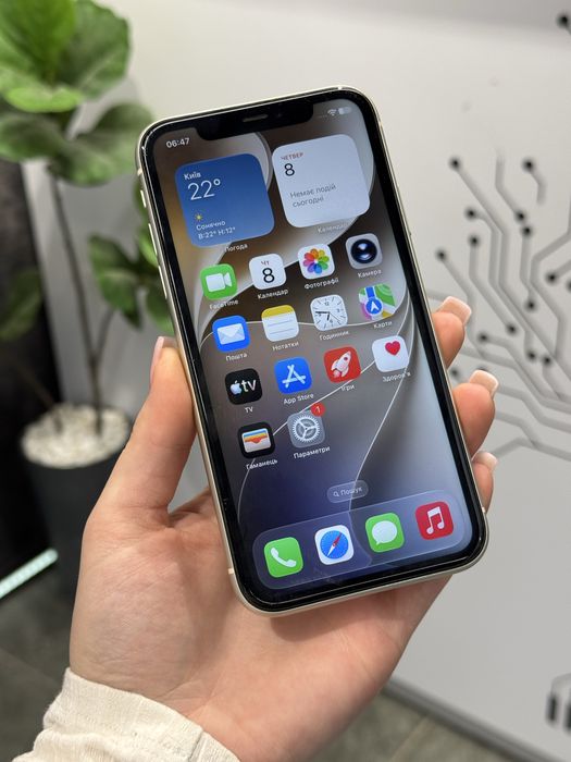 Гарантія • iPhone 11 • White • 128Gb • 100%Акб • Оплата частинами