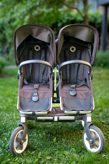 Bugaboo Donkey com duas seções de assento + seção de dormir
