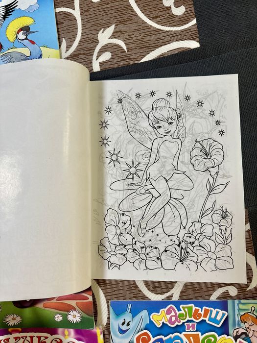 Розмальовки для дівчинки, ціна за всі