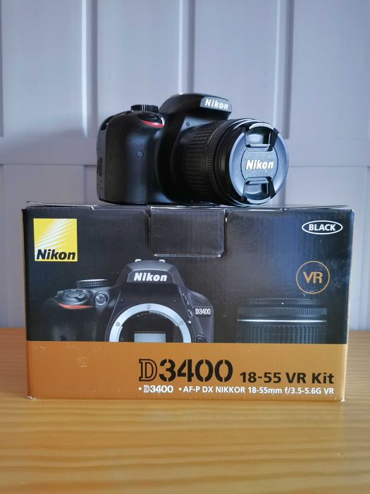 Nikon D3400 AF-P DX 18-55 Nikkor 18-55mm F/3.5-5.6G VR Kit