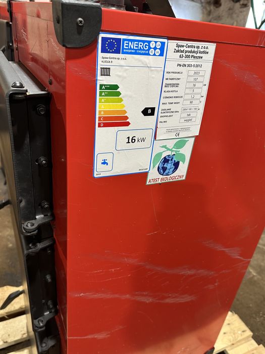 Kocioł 16 kw do 110m2 Piec na DREWNO węgiel dostawa Gratis