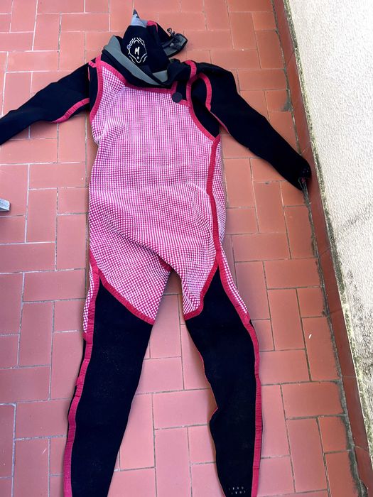 Wetsuit Deeply Performance 4/3 Chest Zip - Green - M