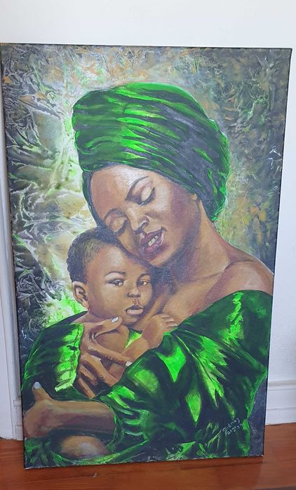 Telas -Pintado à Mão-LINDÍSSIMO