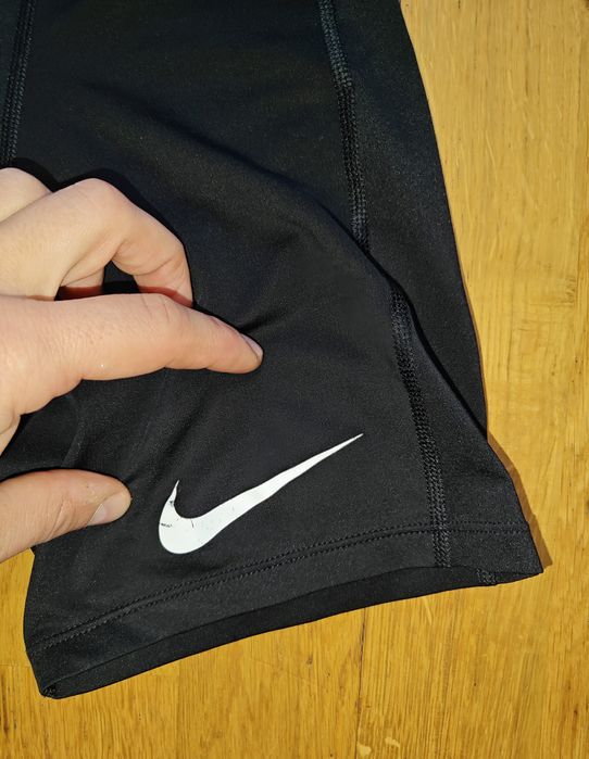 Świetne męskie krótkie getry do biegania na trening Nike Dri-Fit S BDB